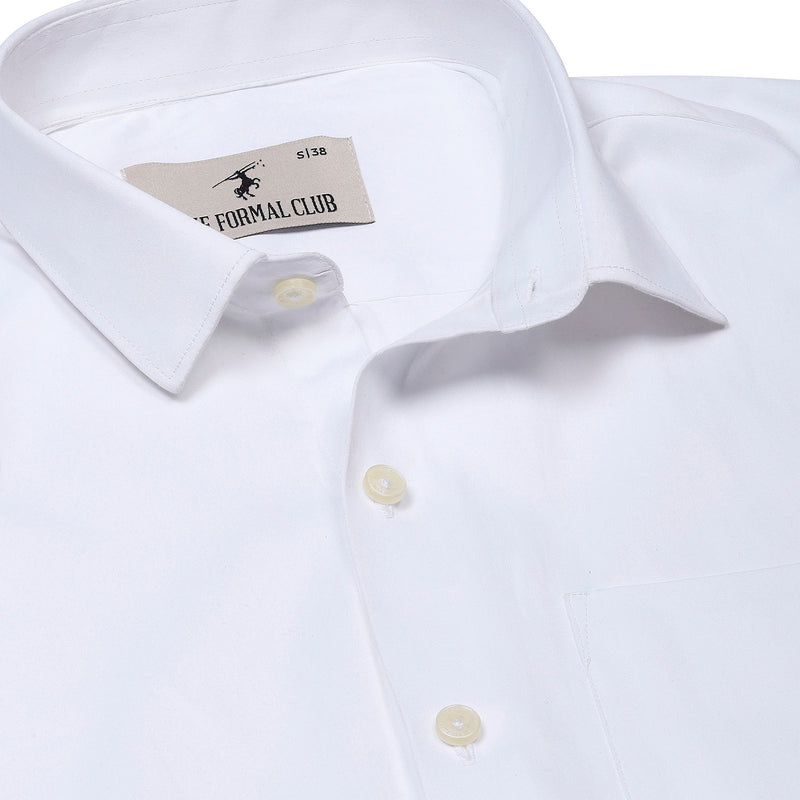 White Wardrobe Essentials: Set of 3 Classic Shirts - The Formal Club