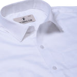 Swiss Finish Giza Cotton Shirt In White