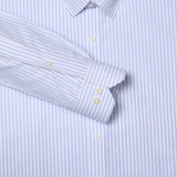 Blue Symphony: Pack of Premium Striped Shirts in Shades of Blue - The Formal Club