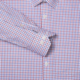 Zephyr Check Shirt In Red Blue
