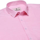 Luna Lenin Solid Shirt In Pink