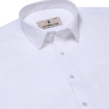 Luna Lenin Solid Shirt In Cool White